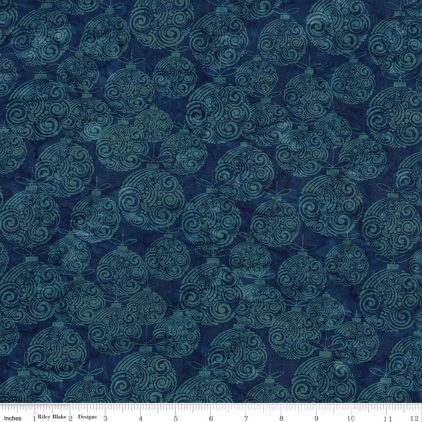 Batiks Express Yourself! Holiday Sparkle Moody Blues