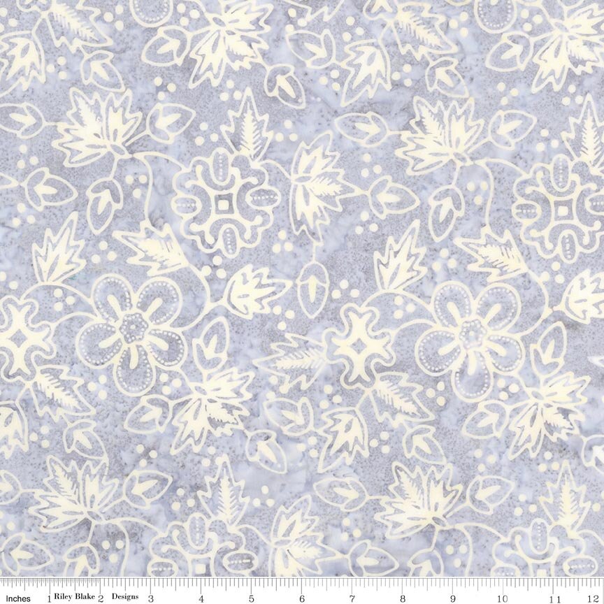 Batiks Gray & Golden Arabella Whispering Moon