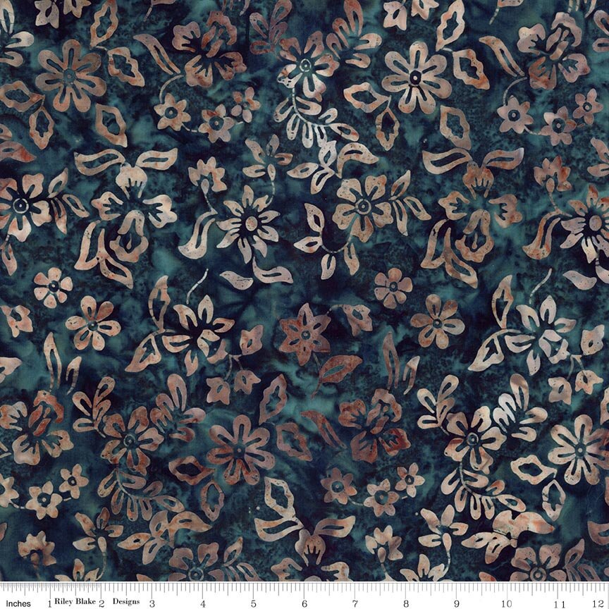 Batiks Gray & Golden Arabella Lagoon Beach