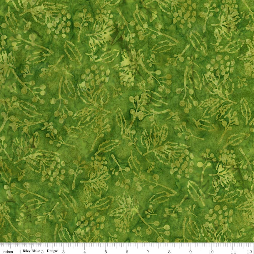 Batiks Holiday Charm Kiwi