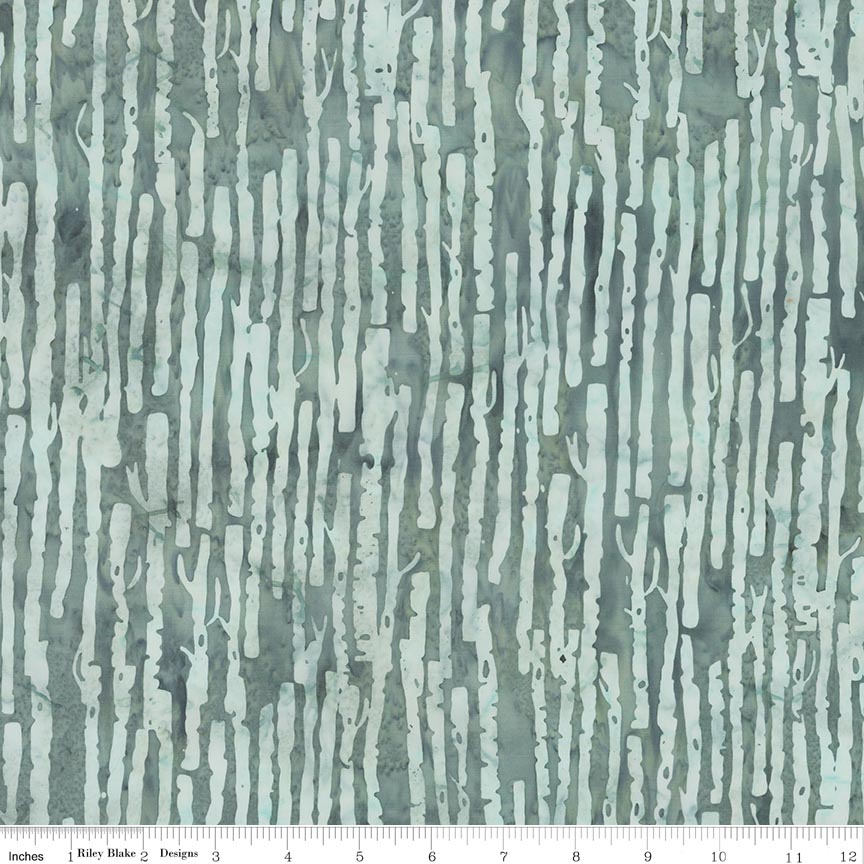 Batiks Holiday Charm Seafoam Splash