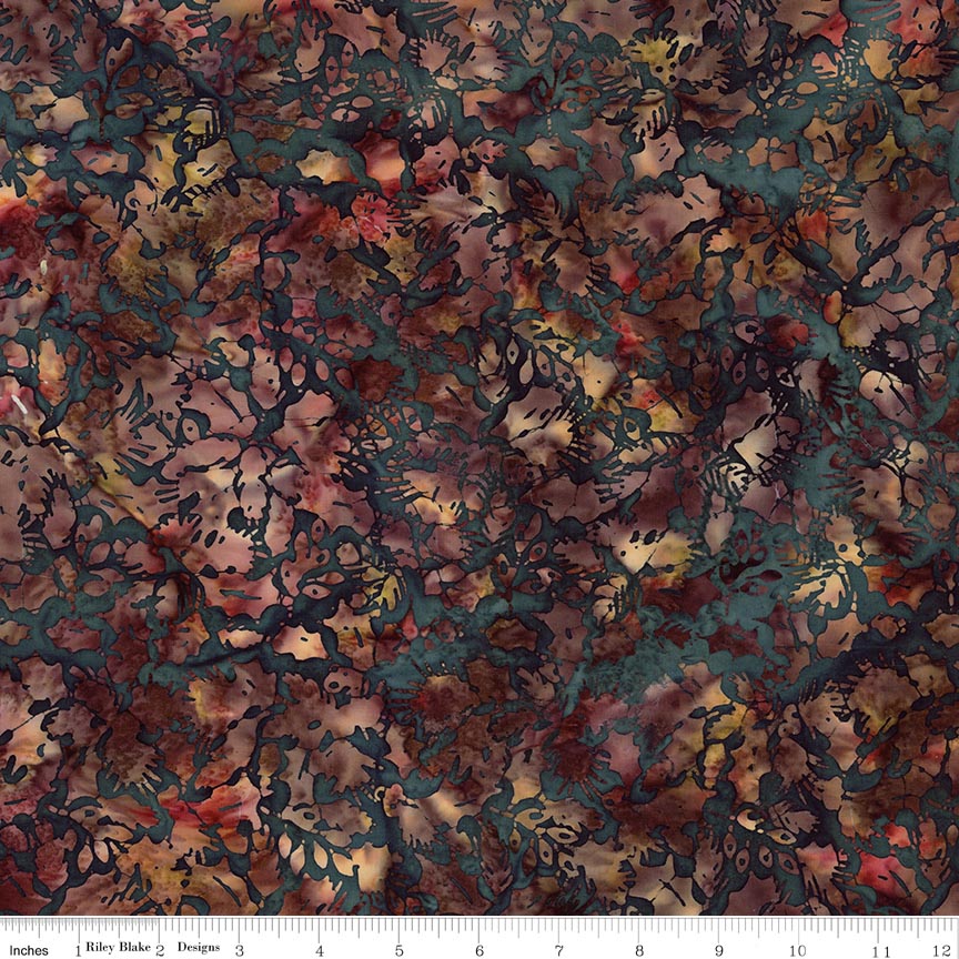 Batiks Holiday Charm Spilled Tea