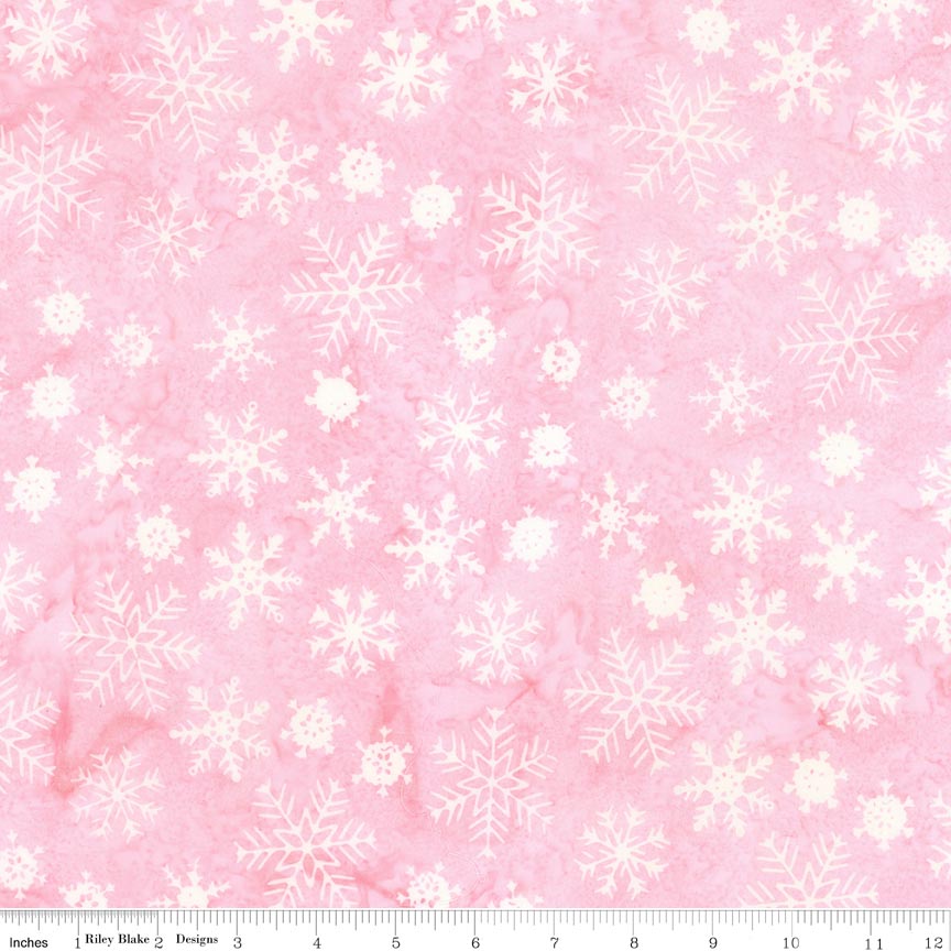 Batiks Holiday Happiness Piggy Pink