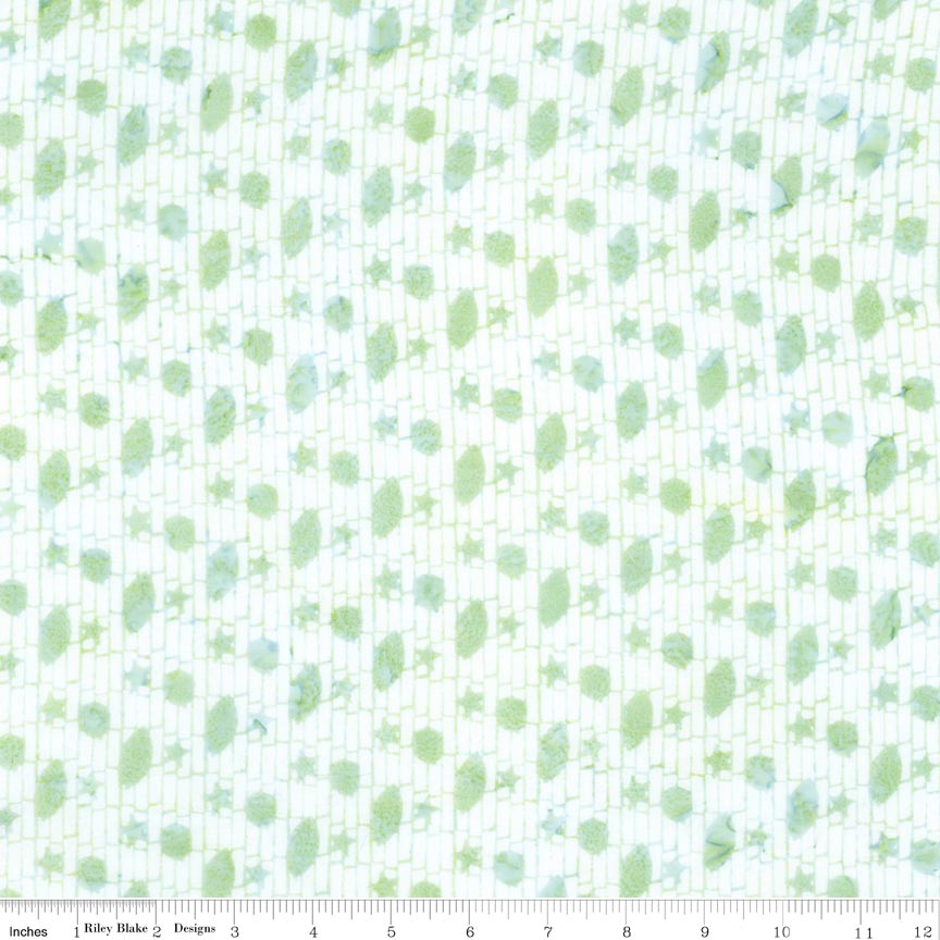 Batiks Holiday Happiness Spearmint Sprinkles