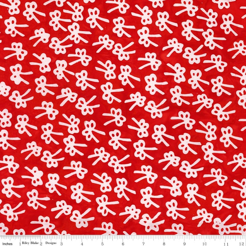 Batiks Holiday Happiness Peppermint Twist