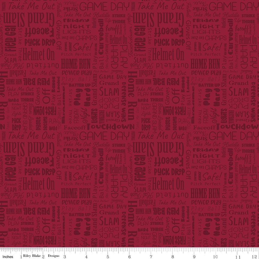 Hometown Heroes Sports in Print Maroon