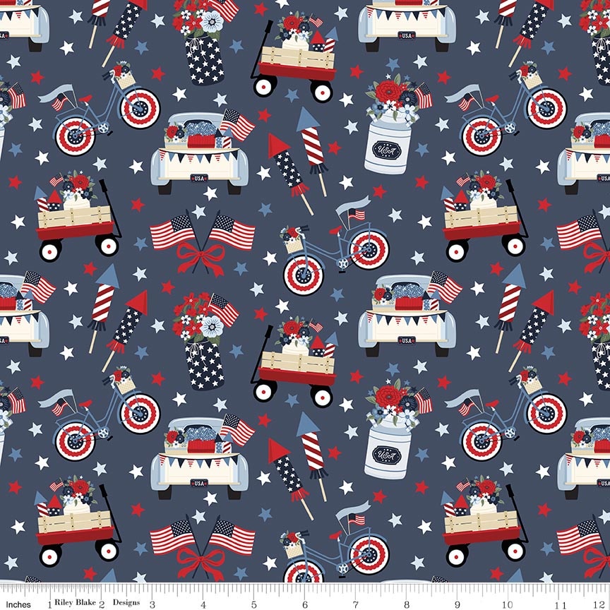 Hooray for the USA Main Denim
