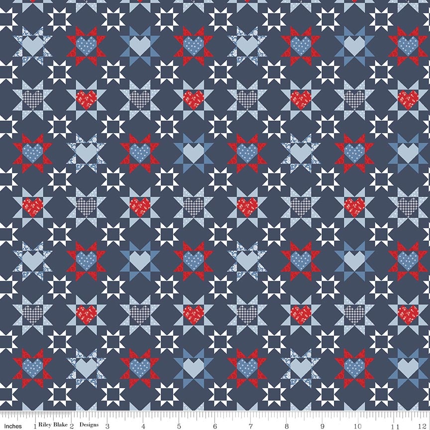 Hooray for the USA Quilt Denim