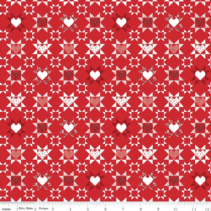 Hooray for the USA Quilt Red