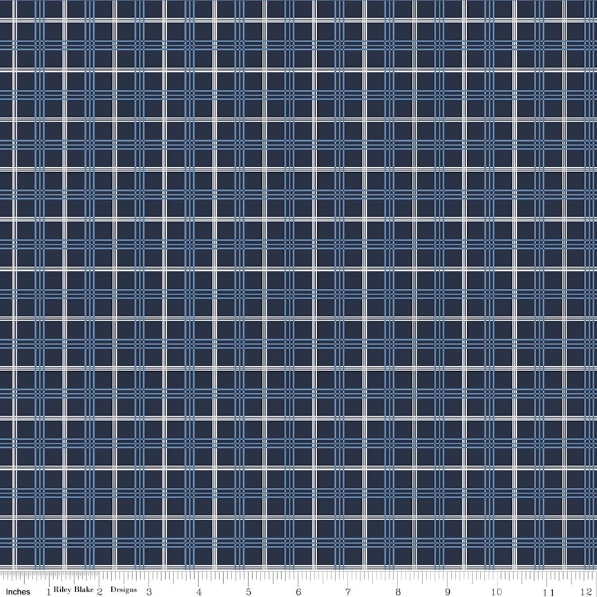 Hooray for the USA Plaid Navy