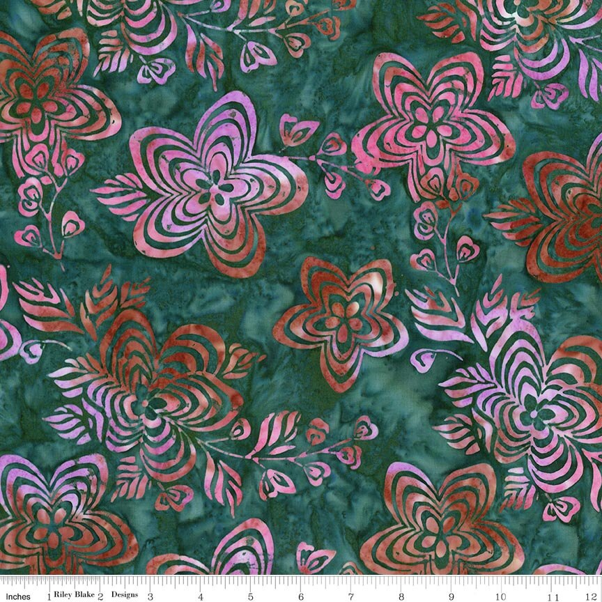 Batiks Ink & Nectar Garden Party