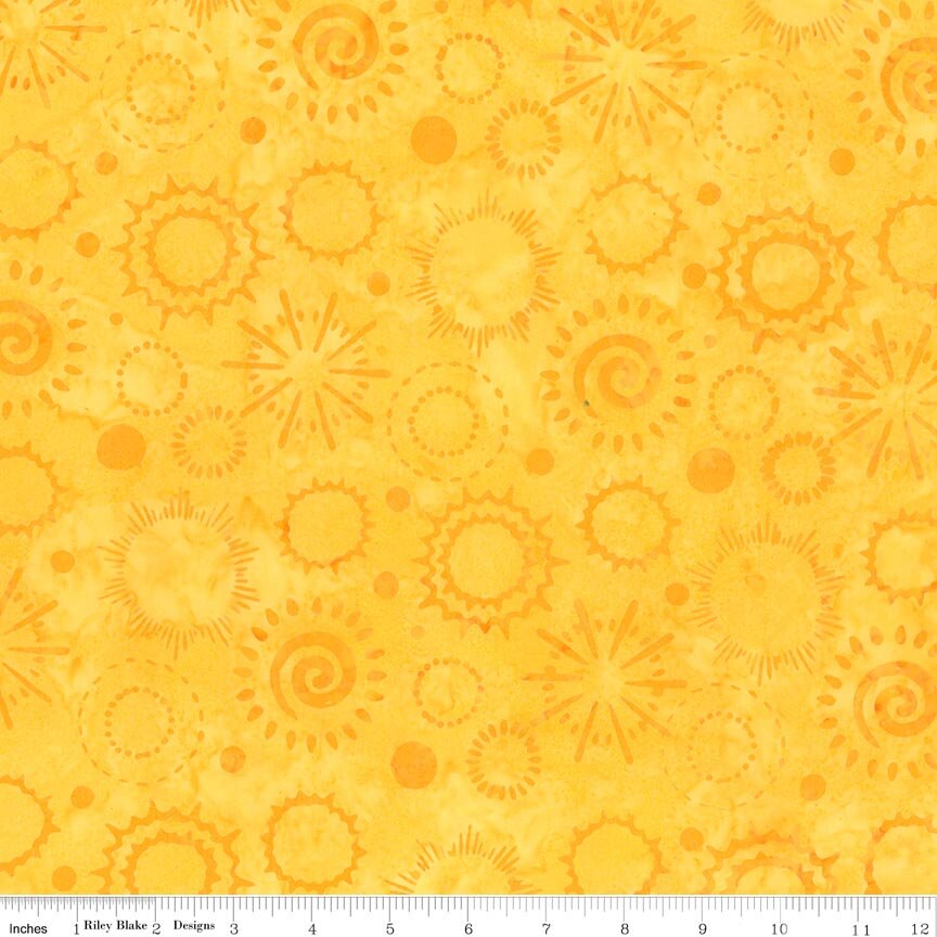 Batiks Ink & Nectar Dandelion