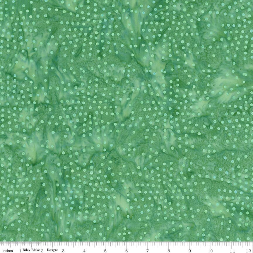 Batiks Ink & Nectar Jade