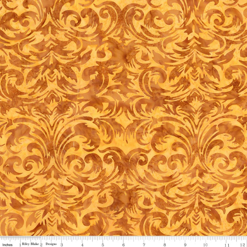 Batiks Legacy Ochre Stain