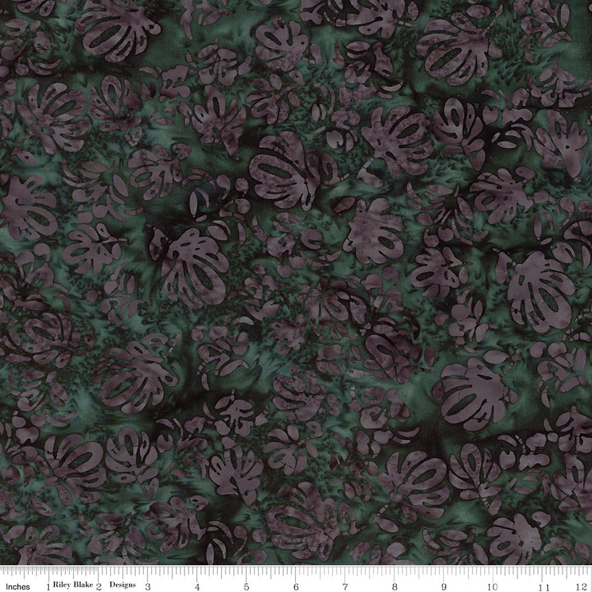 Batiks Legacy Dark Vintage Green