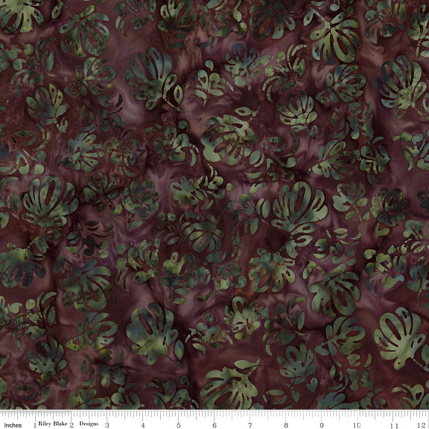 Batiks Legacy Blackberry Steel