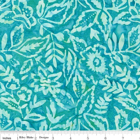 Batiks Ocean Garden Aqua Dream