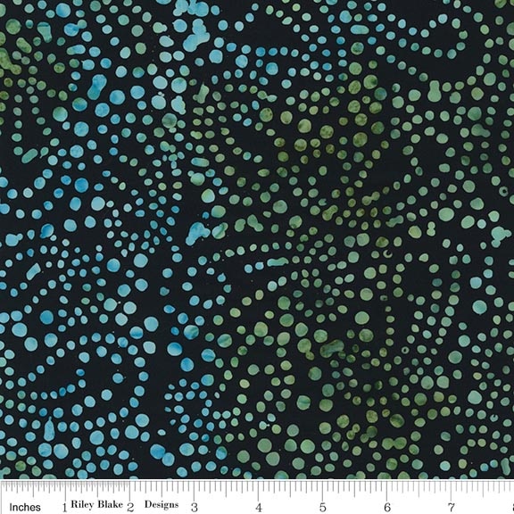 Batiks Ocean Garden Dancing Lights