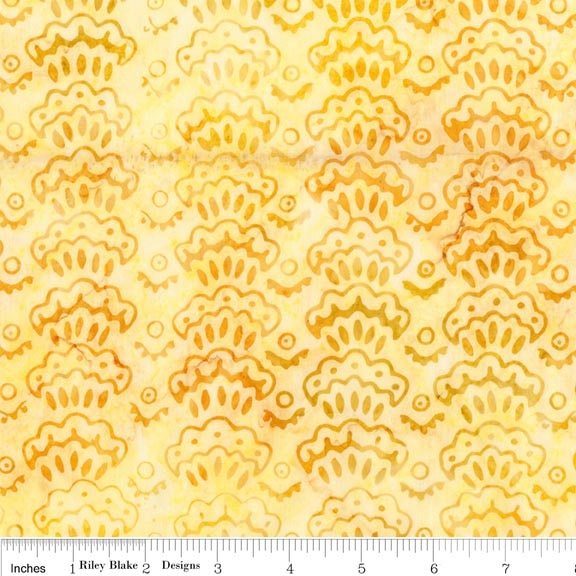 Batiks Ocean Garden Glow