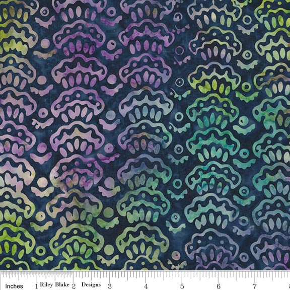 Batiks Ocean Garden Dark Side of the Mood
