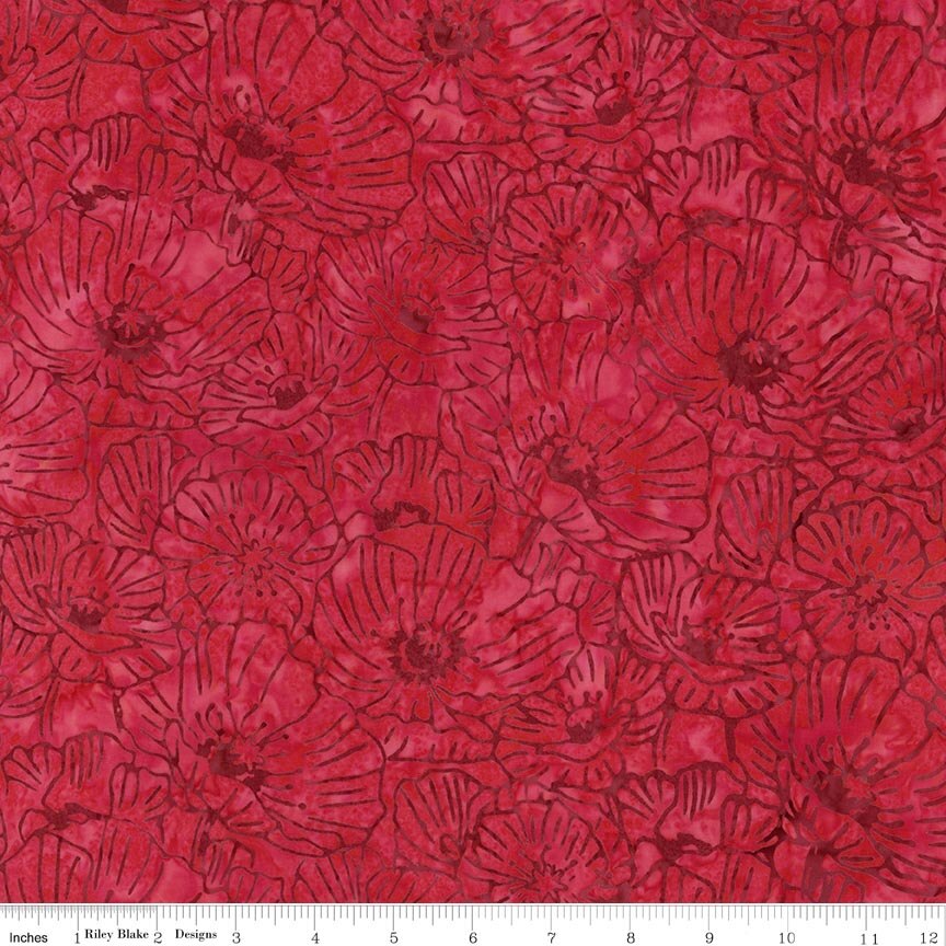 Batiks Poppy Seeds Sassy