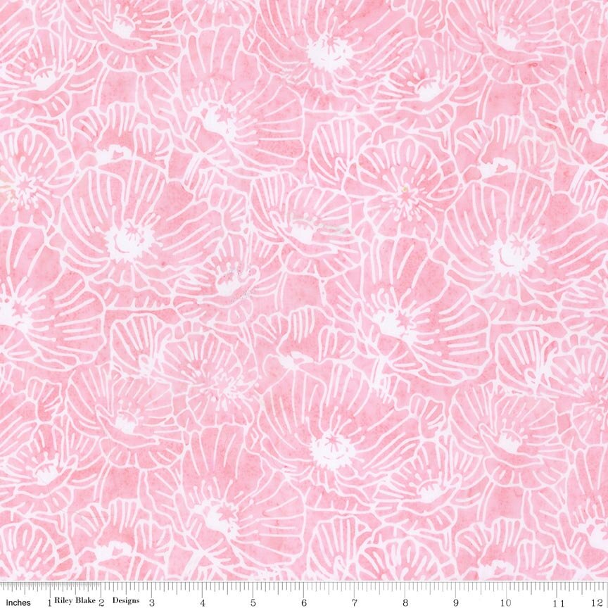 Batiks Poppy Seeds Primrose