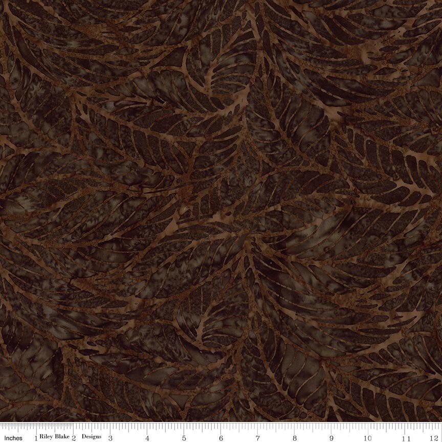 Batiks Poppy Seeds Close to Cocoa