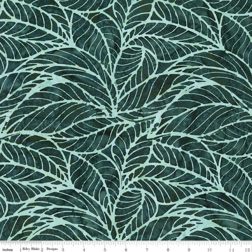 Batiks Poppy Seeds Jade