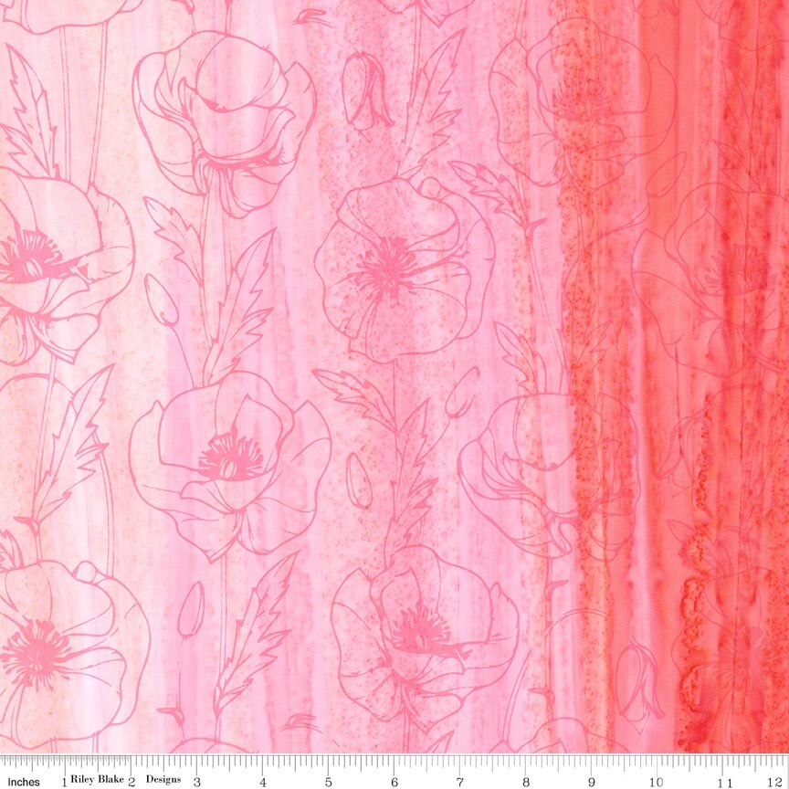 Batiks Poppy Seeds Strawberry Shortcake
