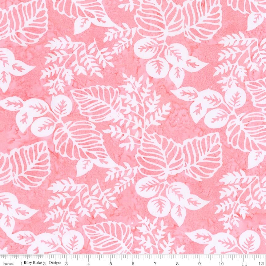 Batiks Poppy Seeds Pink Lemonade