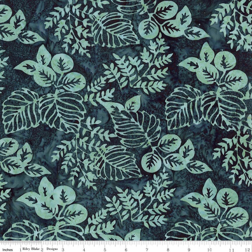 Batiks Poppy Seeds Alpine Lakes