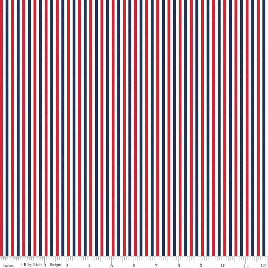 1/8" Stripe Patriotic