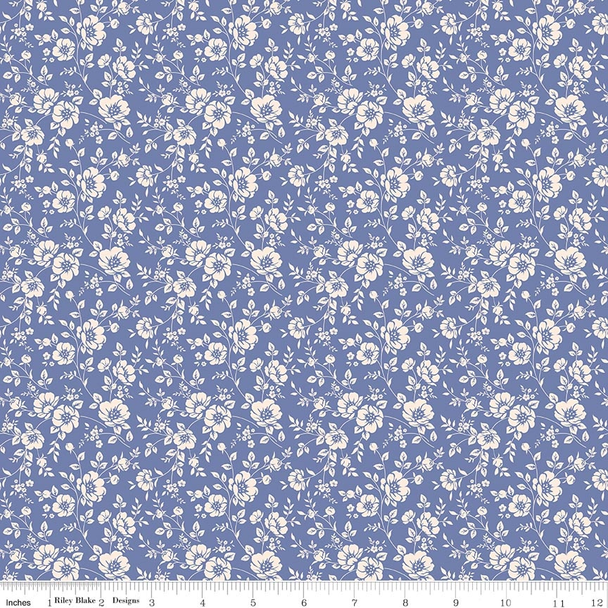 Twilight on the Prairie Silhouettes Periwinkle