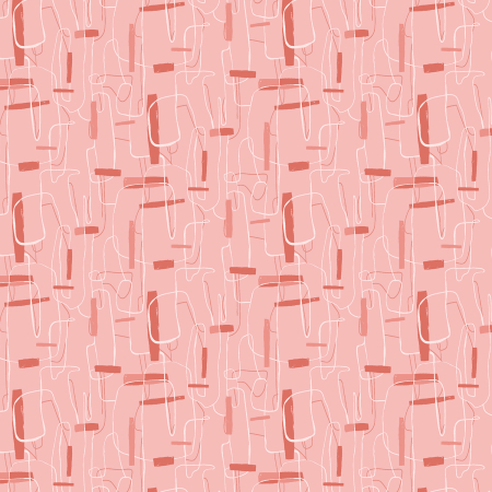 RJ4000-CP5 Brushstrokes - Coral Pink Fabric