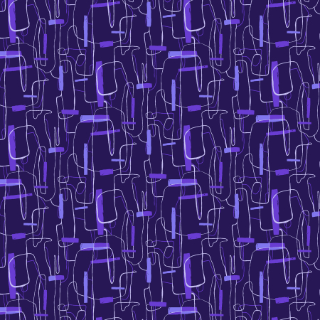 RJ4000-IP10 Brushstrokes - Indigo Purple Fabric