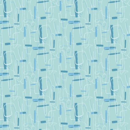RJ4000-LA15 Brushstrokes - Light Aqua Fabric