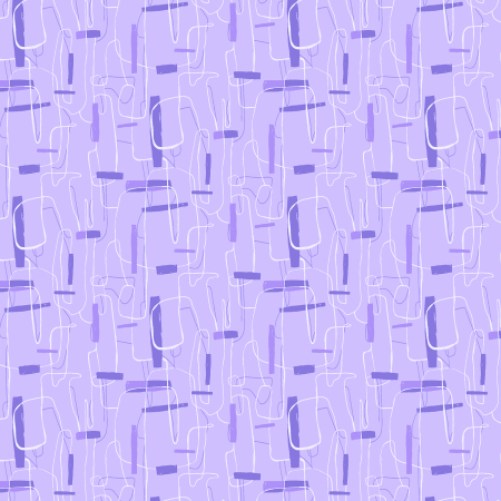 RJ4000-LL12 Brushstrokes - Light Lavender Purple Fabric
