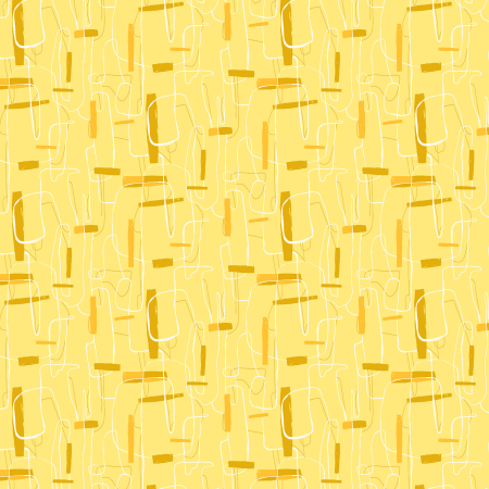 RJ4000-SY1 Brushstrokes - Sunny Yellow Fabric