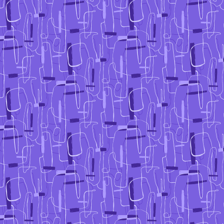 RJ4000-UV11 Brushstrokes - Ultra Violet Fabric