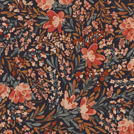 RJ5100-AU6UC Butterflies In The Garden - Flowers In The Breeze - August Unbleached Canvas Fabric