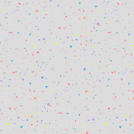 RJ1410-PG4 Confetti - Pastel On Gray Fabric