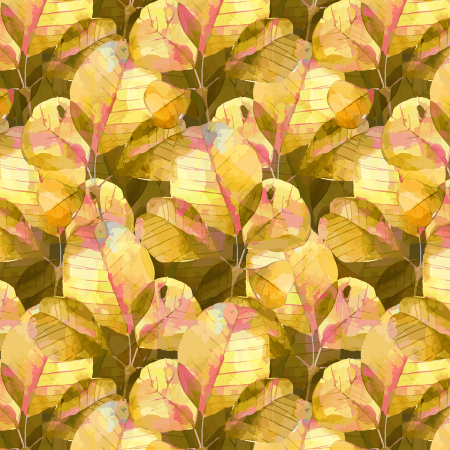 RJ5602-LE3D Enchanted Field - Under The Canopy - Lemonade Digiprint Fabric