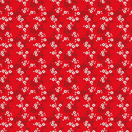 RJ5403-TR3 Everything But The Kitchen Sink XVI - Angel's Breath - True Red Fabric