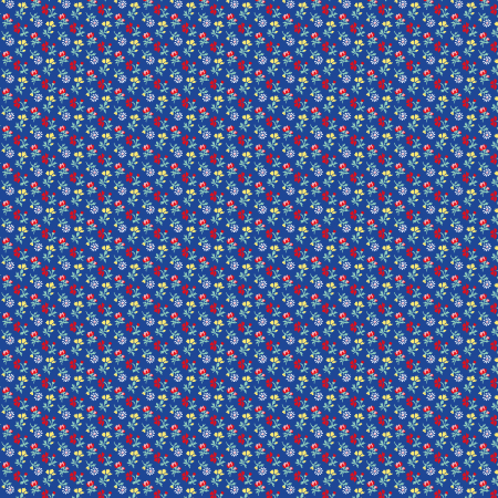 RJ5405-NA1 Everything But The Kitchen Sink XVI - Petal Song - Navy Fabric