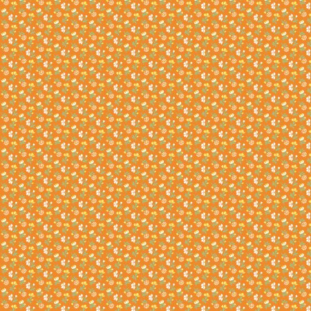 RJ5405-OR2 Everything But The Kitchen Sink XVI - Petal Song - Orange Fabric