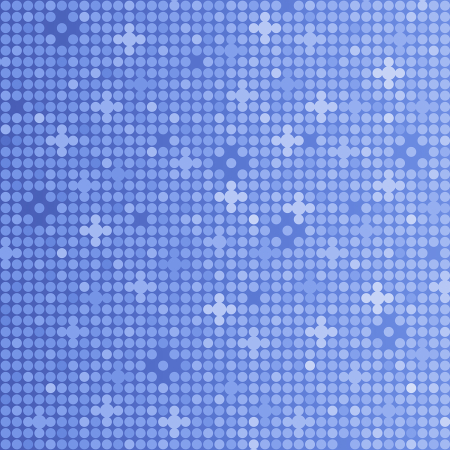 RJ4800-EB9D Fountain Mosaic - Electric Blue Digiprint Fabric