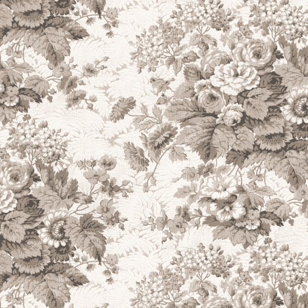 RJ2700-GY4 Garden Toile - Toile - Gray Fabric