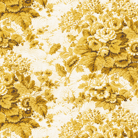 RJ2700-MA1 Garden Toile - Toile - Marigold Fabric