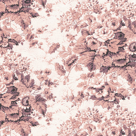 RJ2700-RO2 Garden Toile - Toile - Rose Fabric