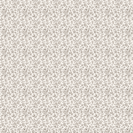 RJ2703-ST5 Garden Toile - Mini Bloom - Sterling Fabric